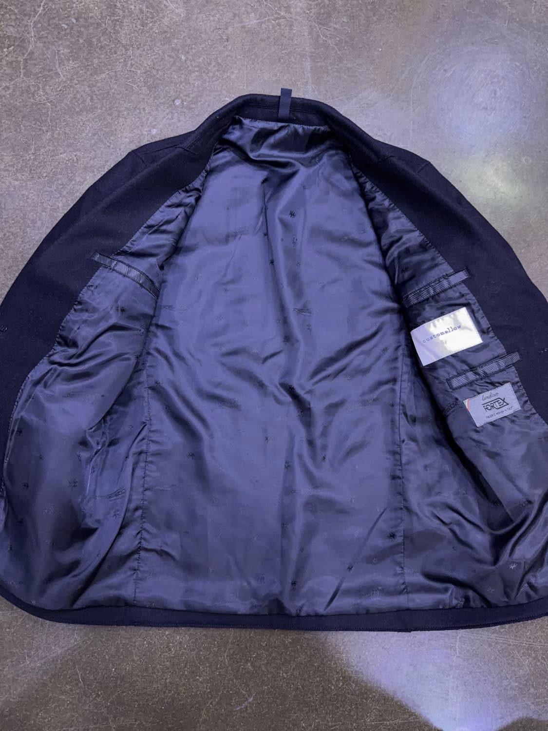 커스텀멜로우 Fortex 울 혼방 캐쥬얼 블레이저 자켓 95 상품이미지6