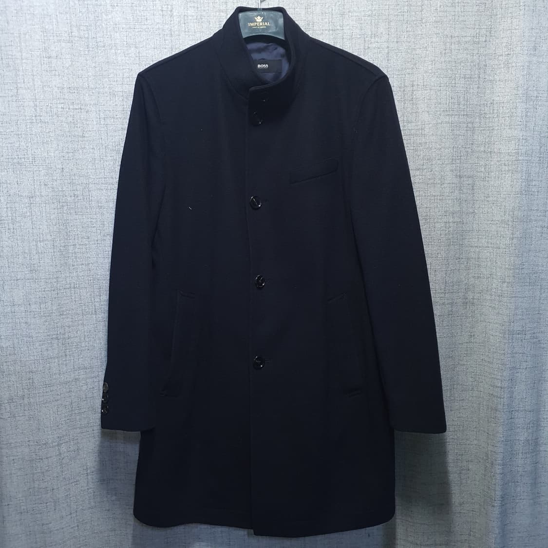 휴고보스 남성 캐시미어 모직 코트  상품이미지1