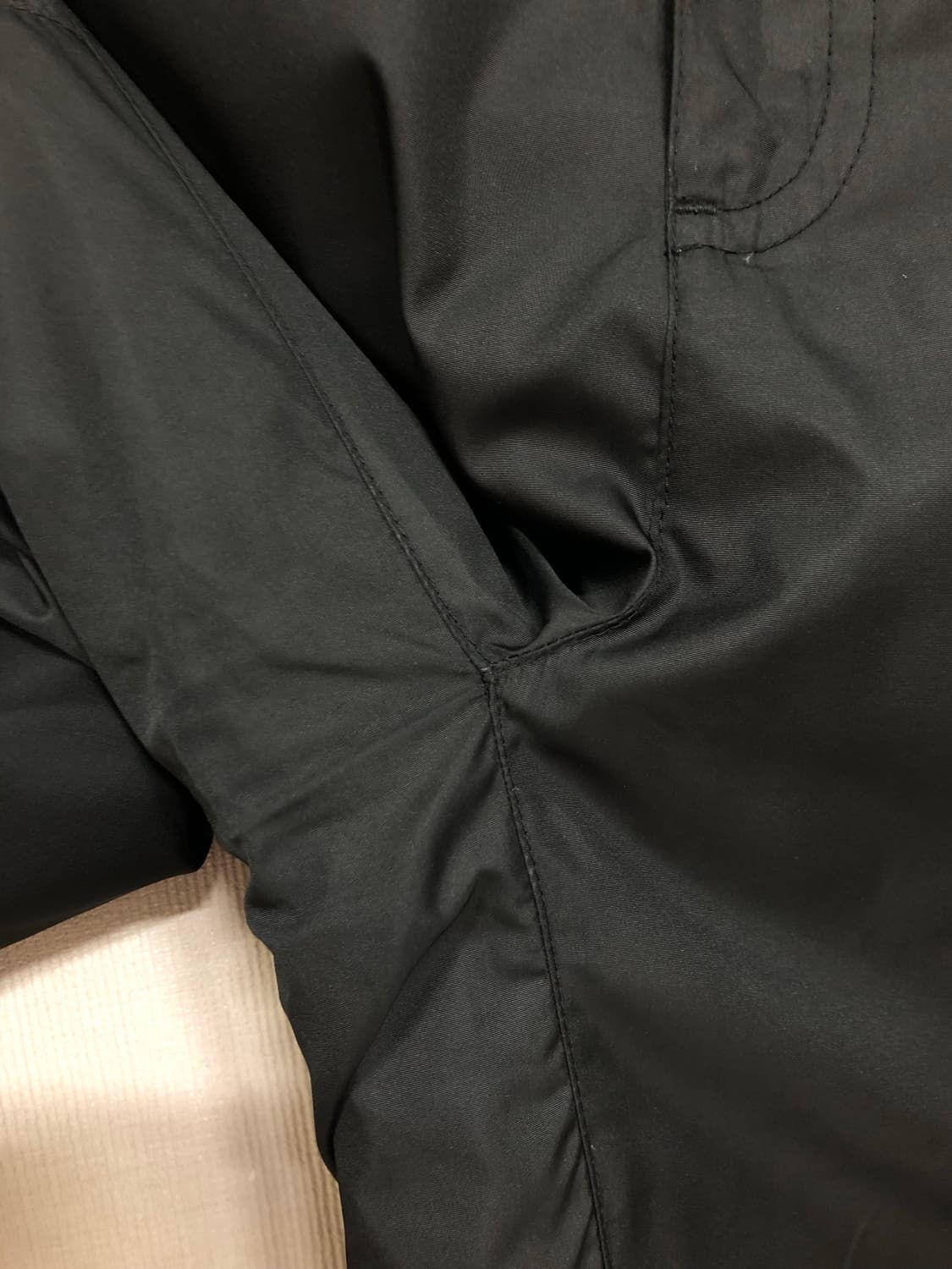 나이키 겨울 패딩 솜바지 우븐팬츠 _ 블랙 L 상품이미지8