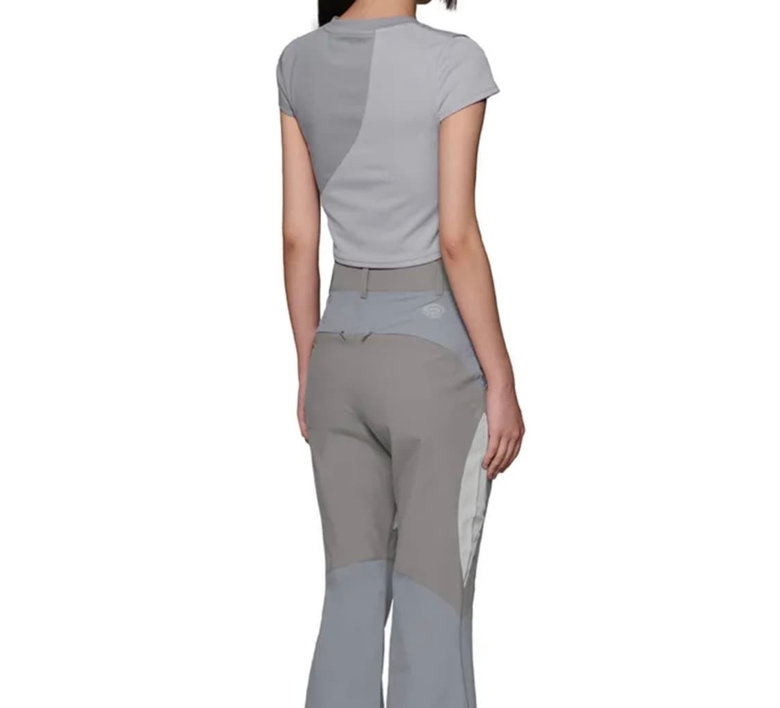 SPLIT MESH SHORT-SLEEVED T-SHIRT 상품이미지3