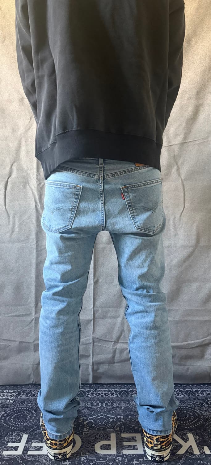 리바이스 505 연청데님 30/32 상품이미지5