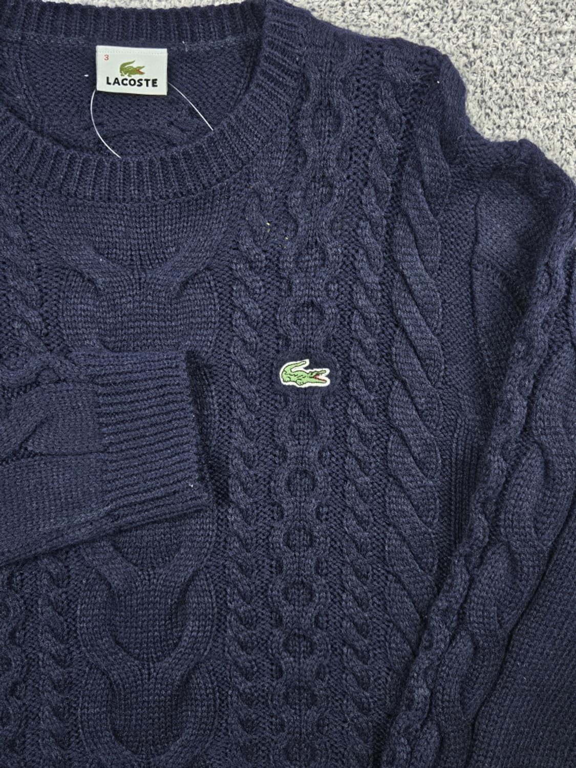 라코스테 트위스티드 케이블 코튼 니트 ( 3 ) / 10506 상품이미지6