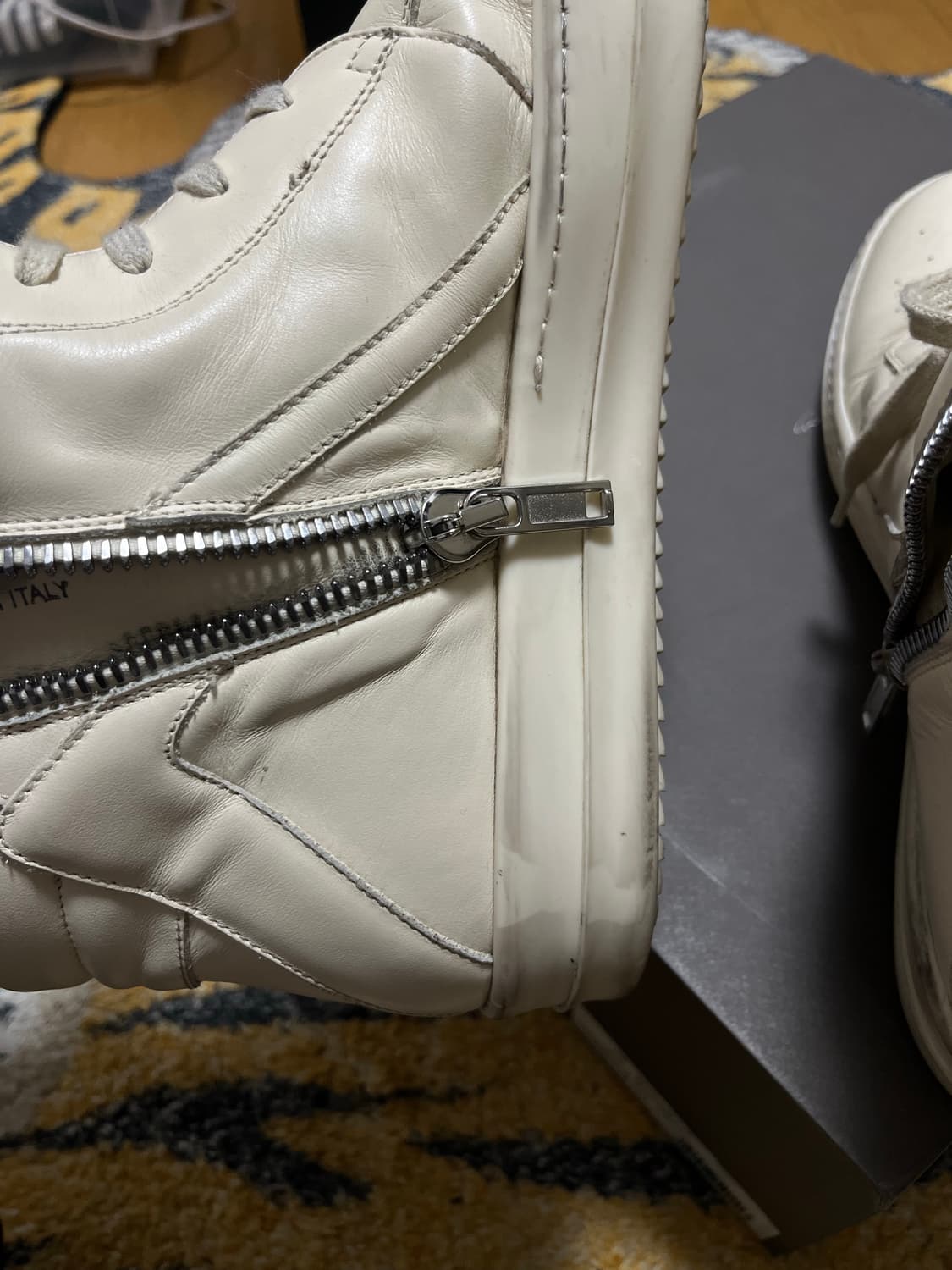 23ss EDFU 릭오웬스 지오바스켓 트리플밀크 상품이미지10