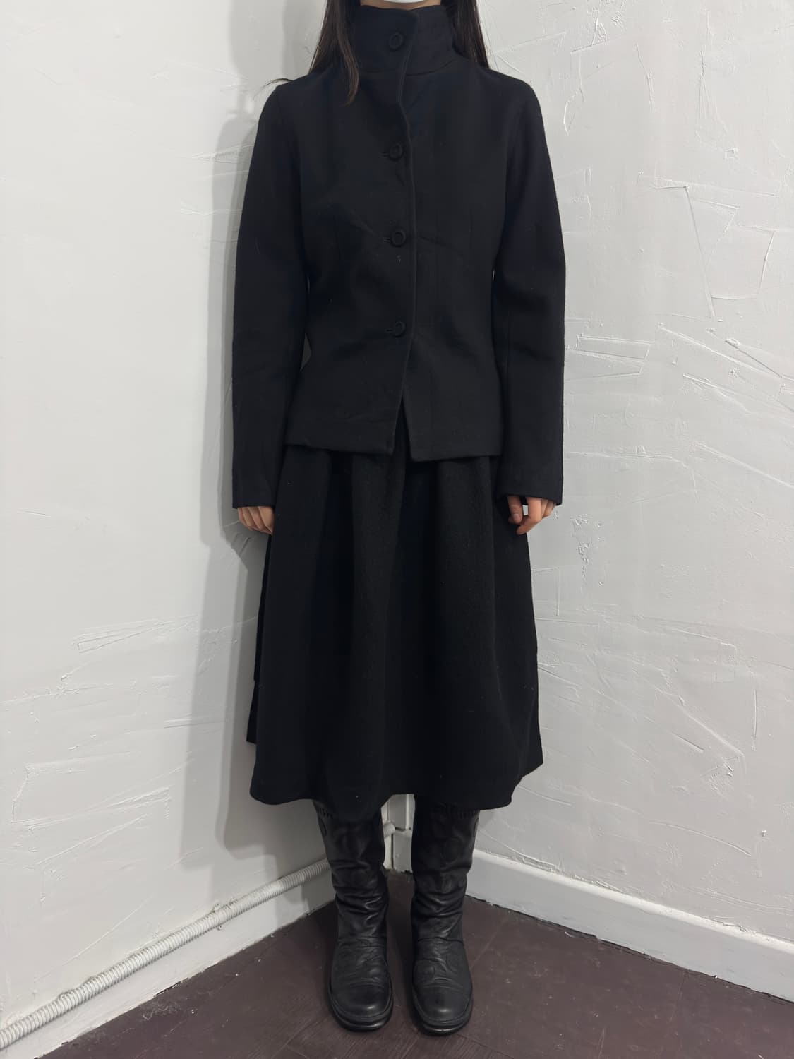 kiyoko takase button wool jacket 상품이미지2