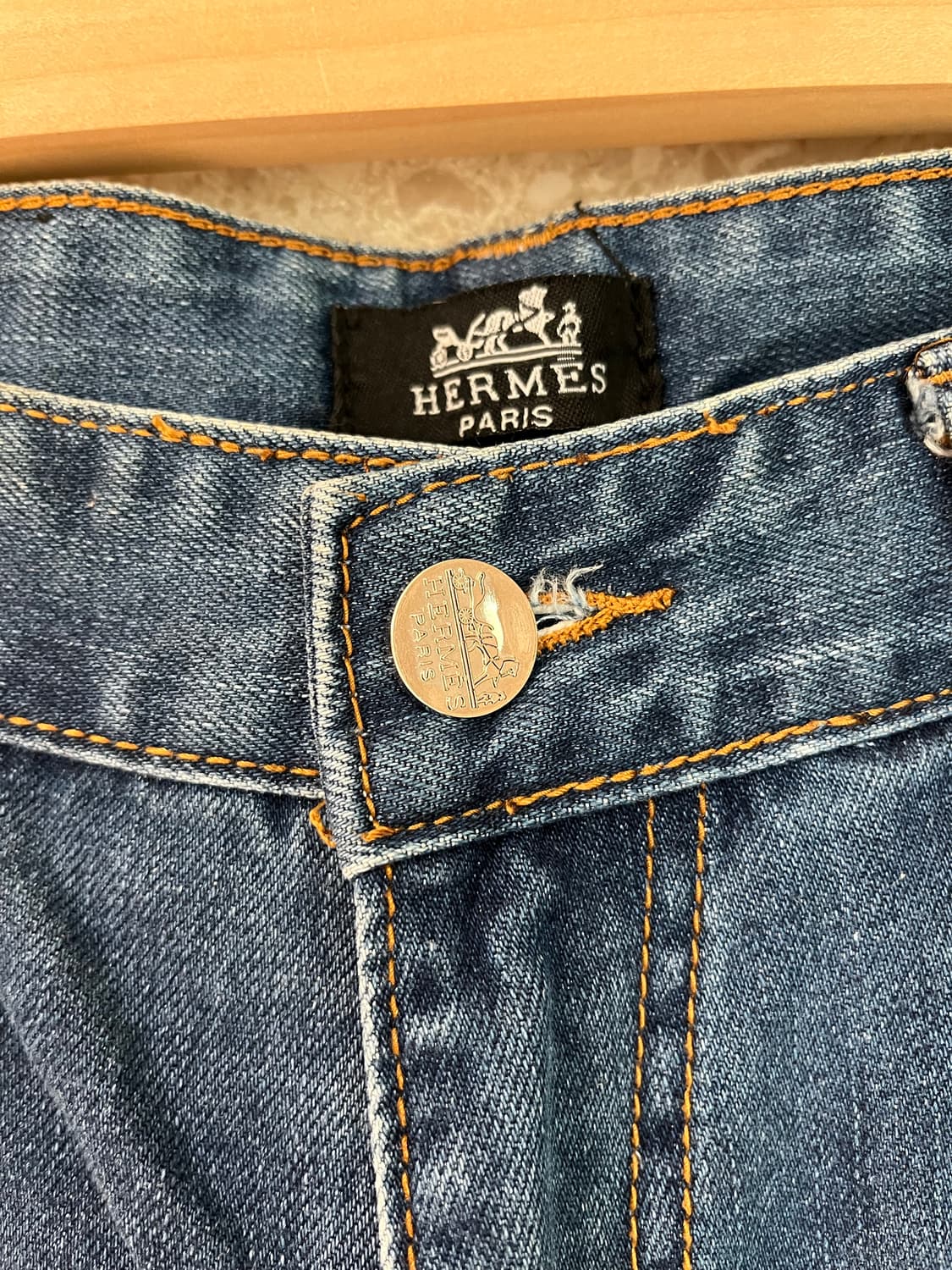 에르메스 남성 데님 청바지 31사이즈 정품 상품이미지3