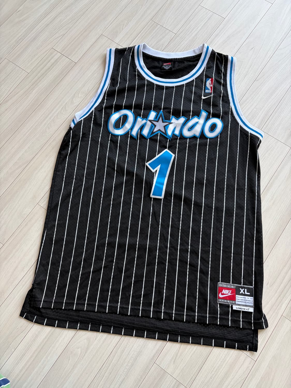 나이키 올랜도 매직 하더웨이 농구 유니폼 XL 상품이미지1