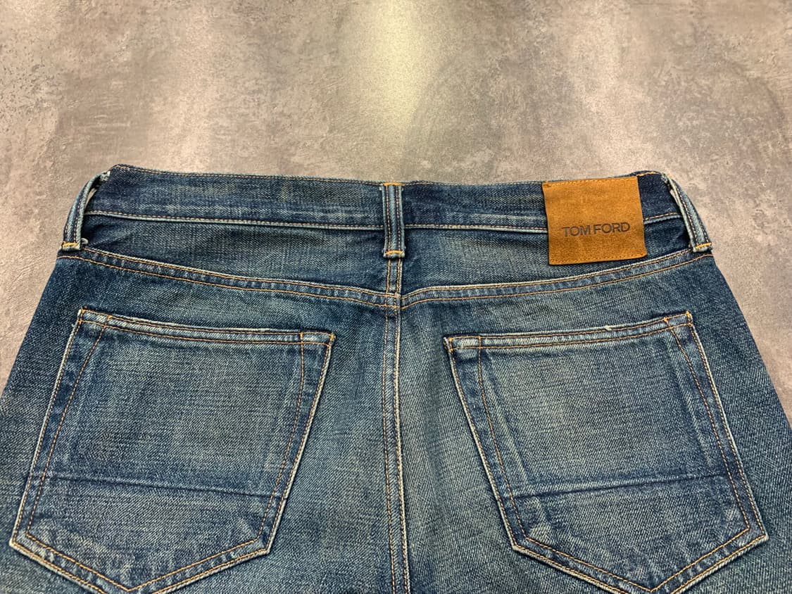 TOM FORD 톰 포드 레귤러 핏-셀비지 데님팬츠 상품이미지10