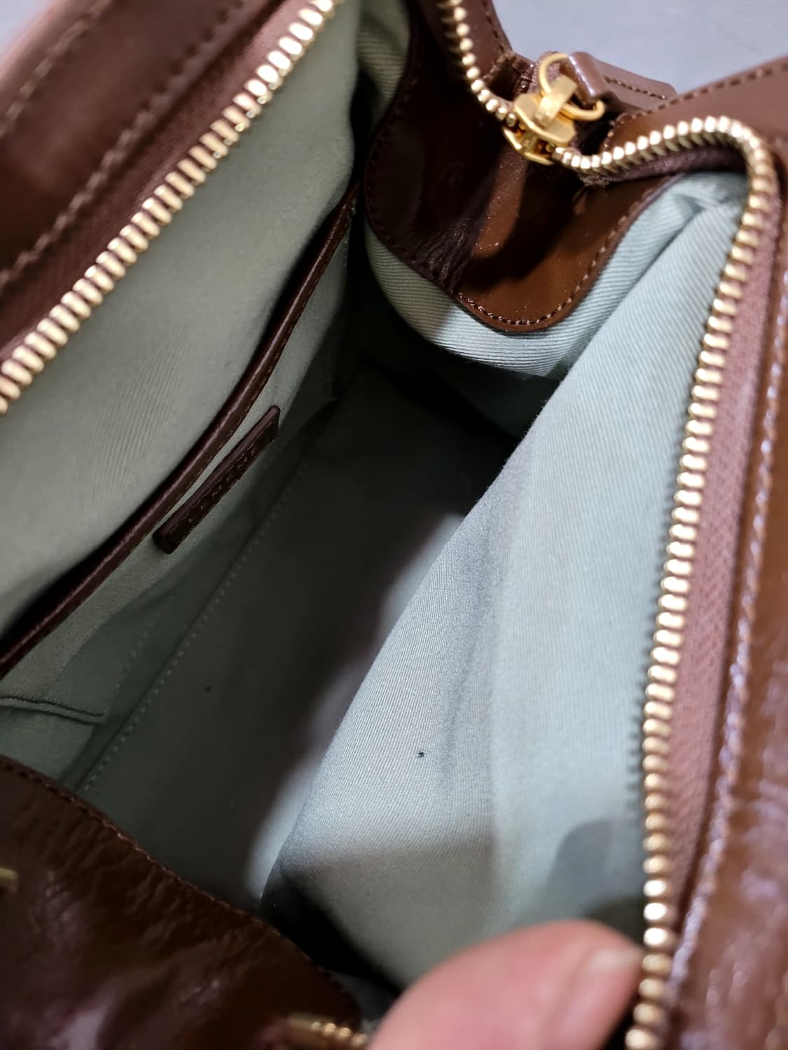 정품 르메메 삭 쁘띠 보 모카 크로스 & 백팩 상품이미지8