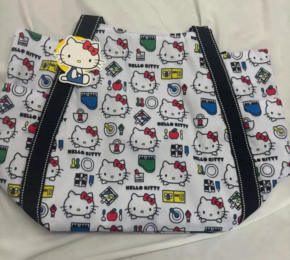산리오 헬로키티 토트백 토트백 여행용 가방 상품이미지1