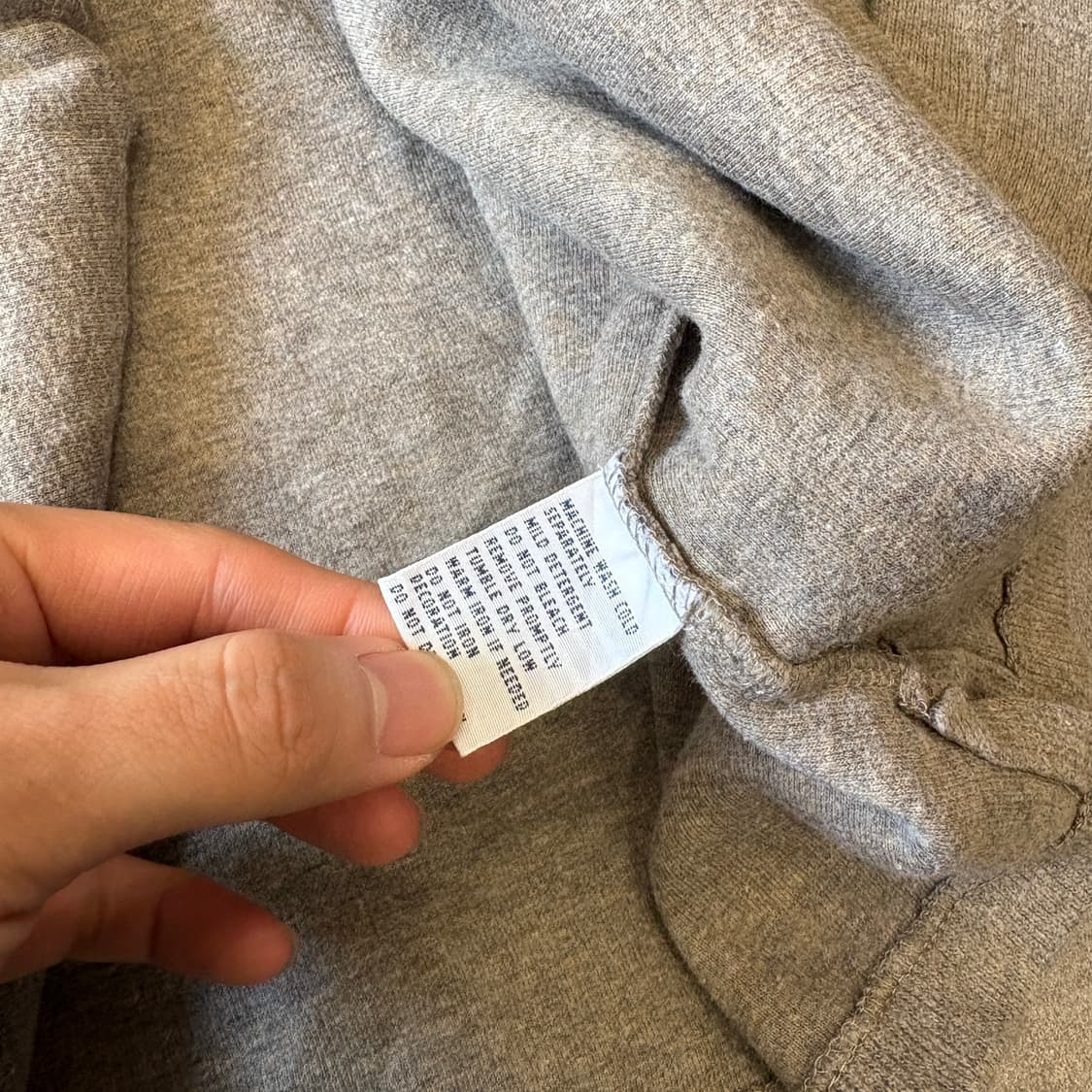 폴로 정품 그레이 반집업 니트 상품이미지8