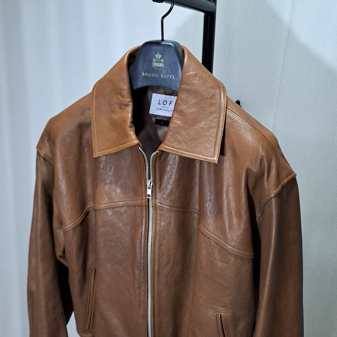 (택포) 로파이 베지터블 램스킨 블루종 B459 상품이미지2