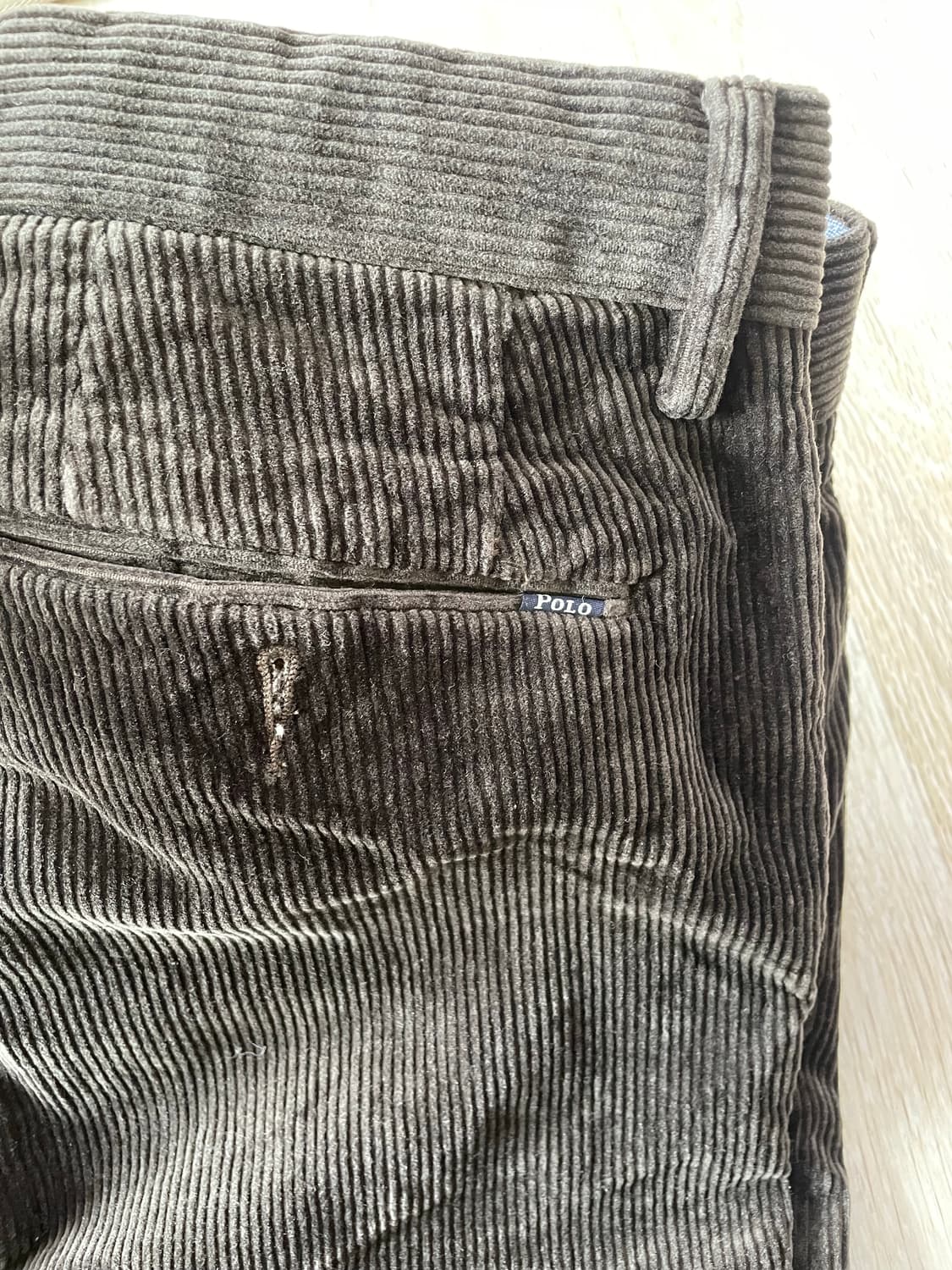폴로 랄프로렌 브라운 코듀로이 바지 32/32 상품이미지5
