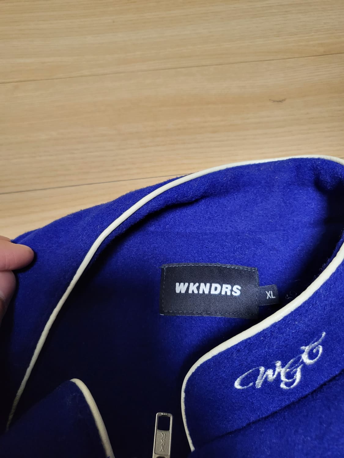 위켄더스 wavy pipe wool jacket[XL] 상품이미지7