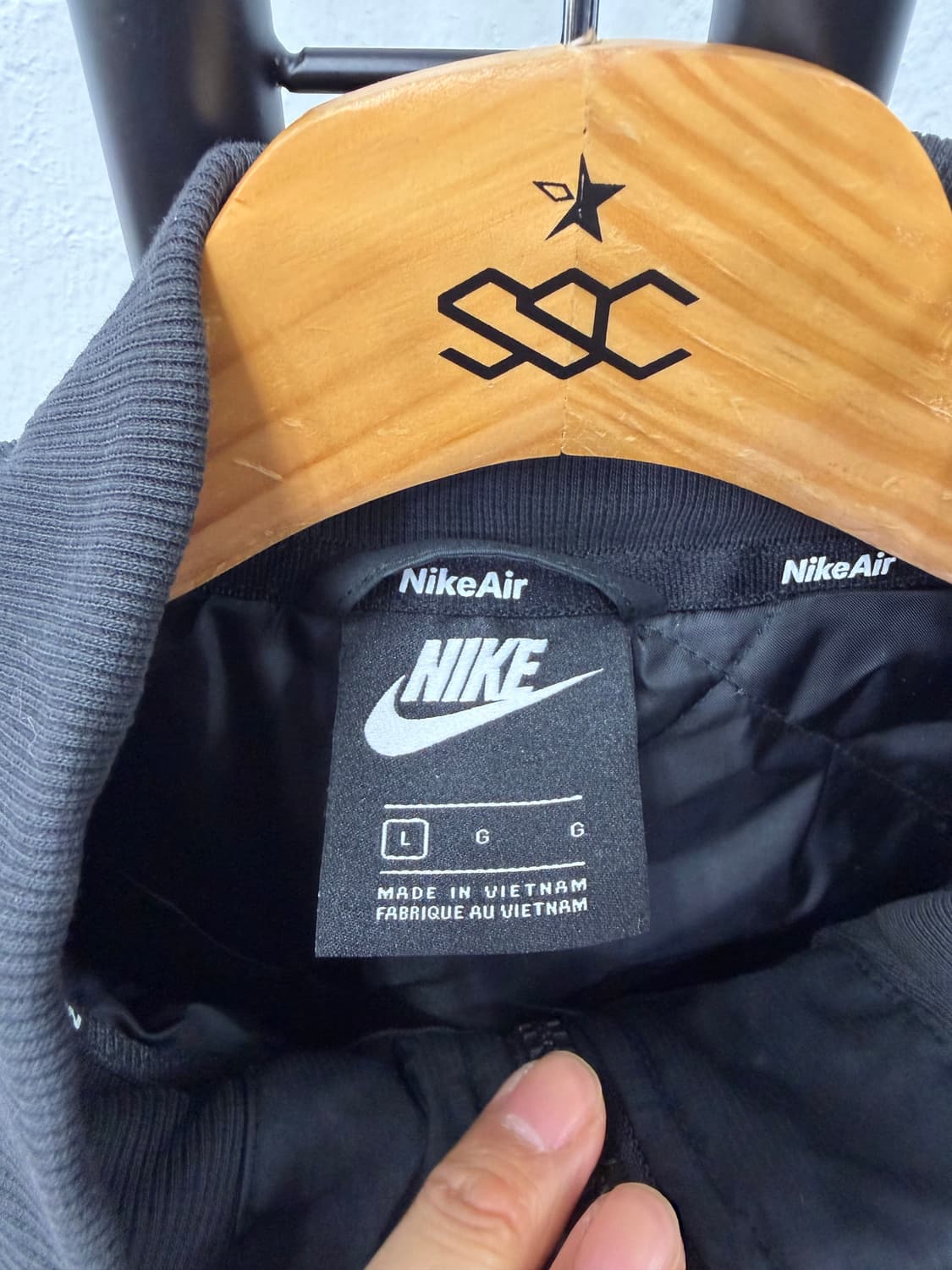 정품) 나이키 에어 후리스 포켓 뽀글이 베스트 L 상품이미지5