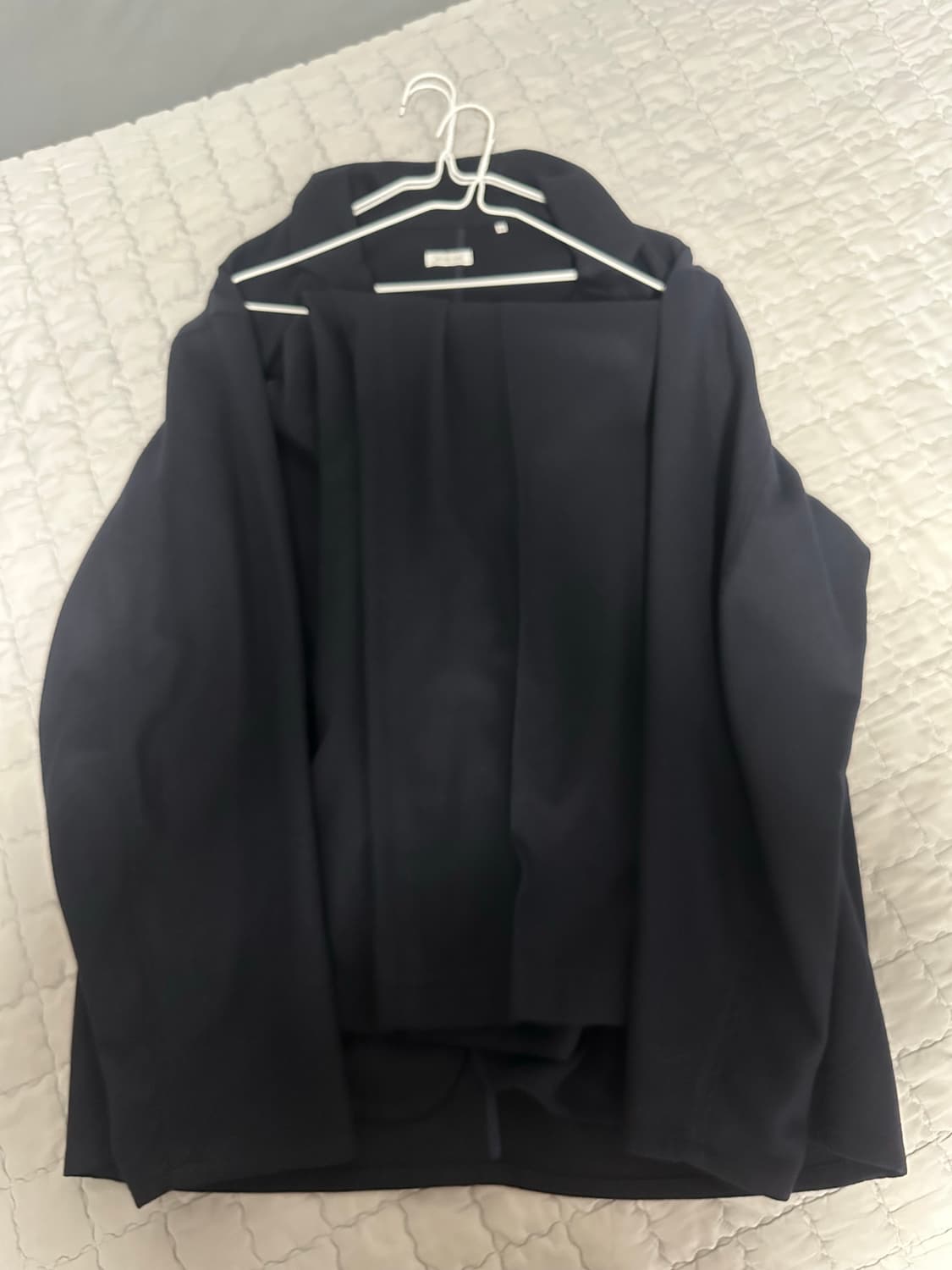 우드비 울 캐시미어 네이비 셋업 상의 2, 하의 3 사이즈 판매합니다 상품이미지2