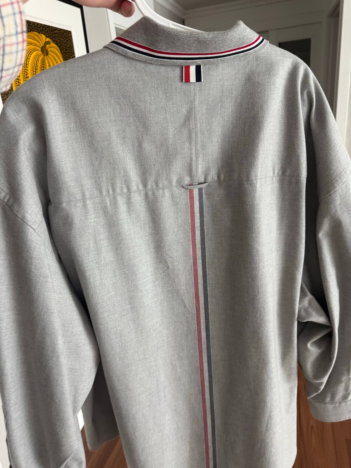 톰브라운 오버핏 셔츠 그레이 사이즈 4 상품이미지2