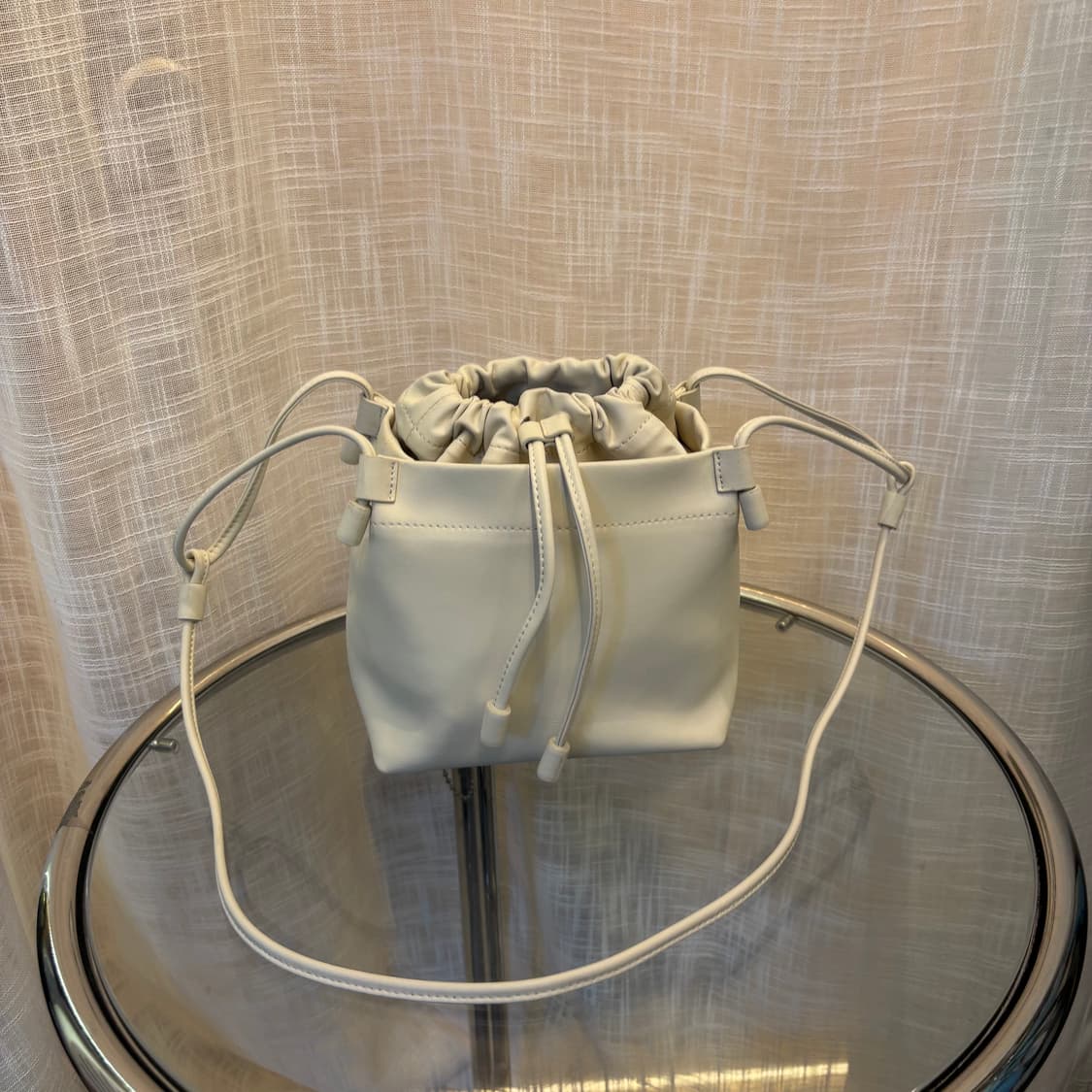 정품 호제 소가죽 버킷 크로스백     상품이미지1