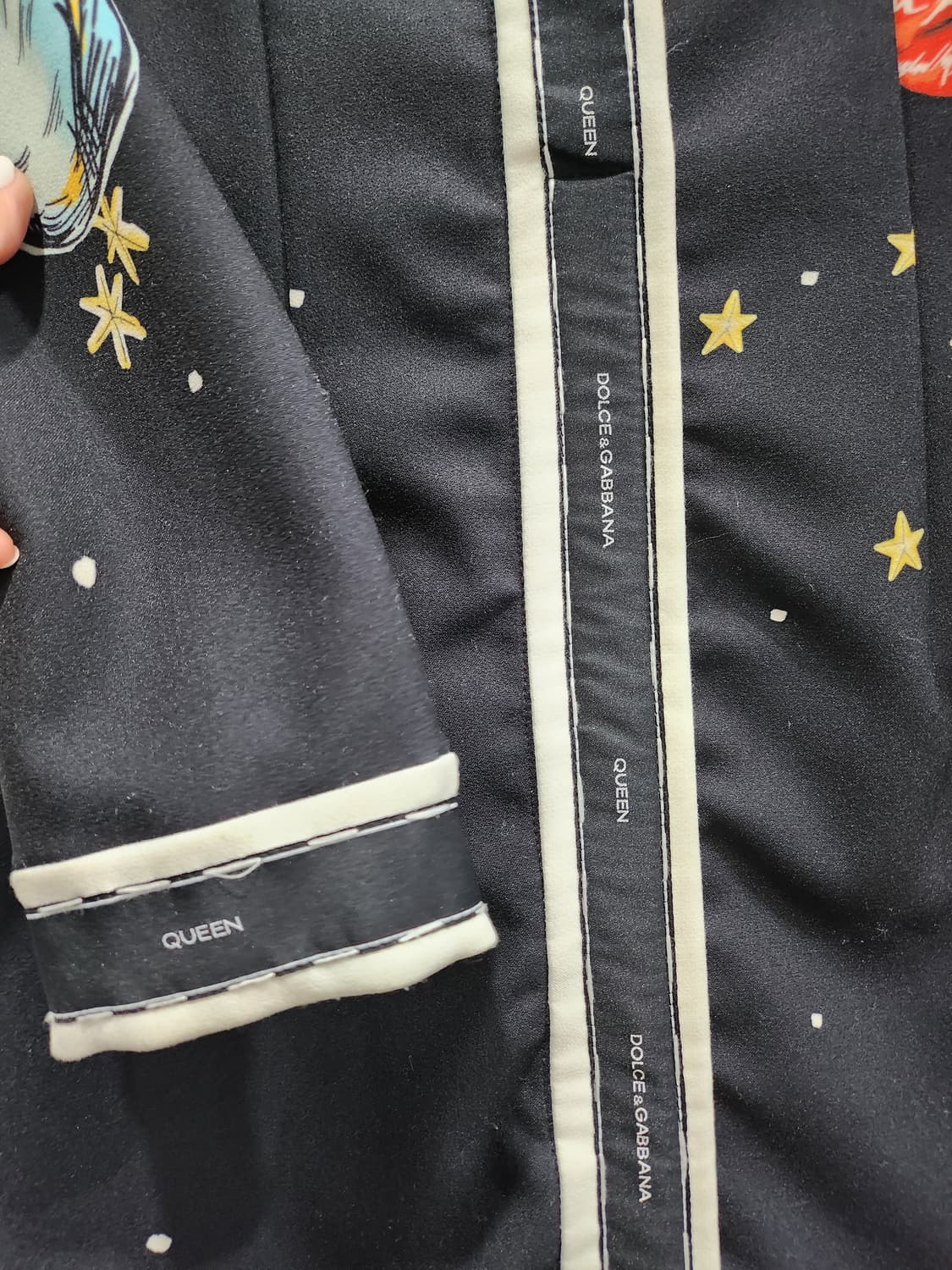 돌체앤가바나 우주 패턴 원피스 36 정품 상품이미지3