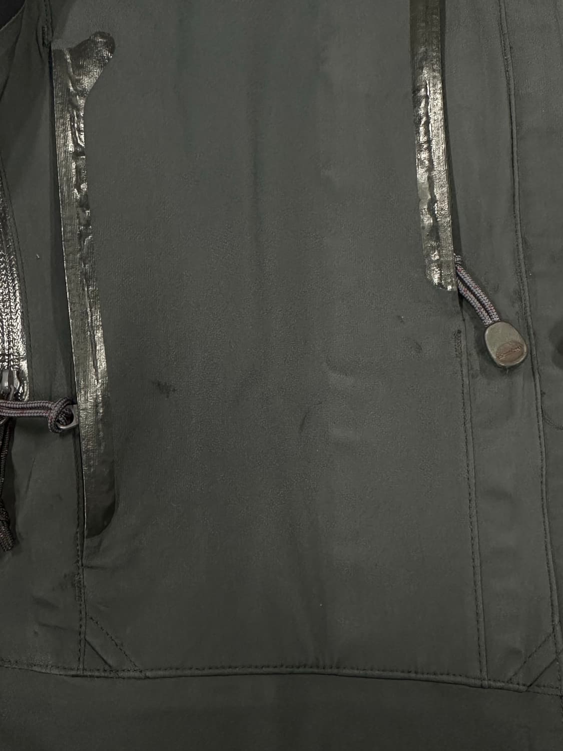 00‘s 고어텍스 몽벨 남성용 블랙 윈드브레이크 투웨이 자켓 상품이미지6