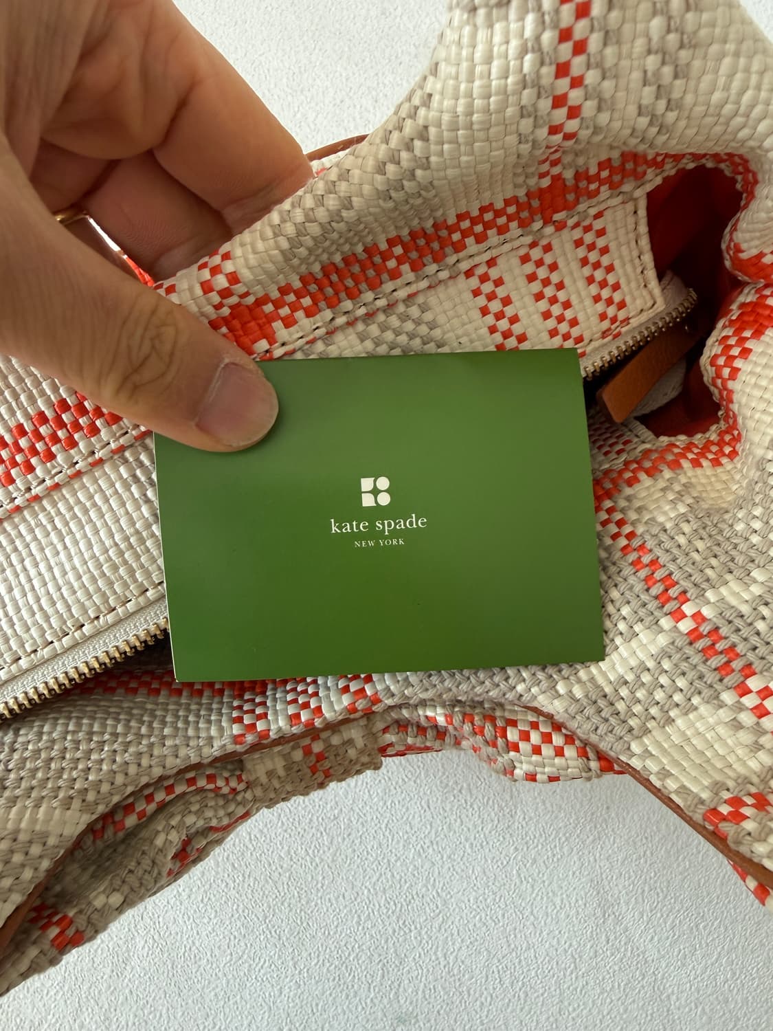 케이트 스페이드(kate spade) 체크 리본 토트백 상품이미지8