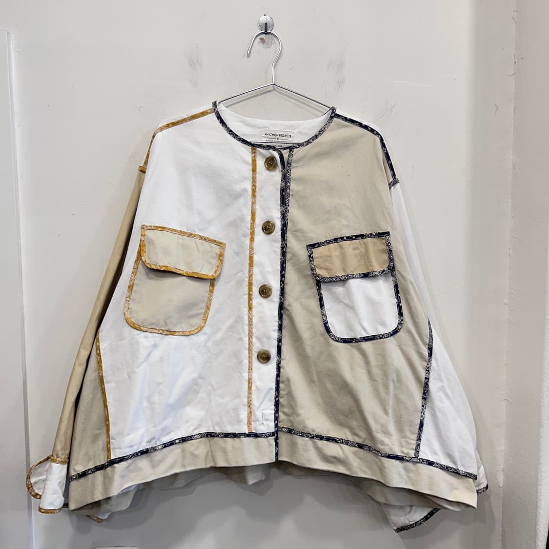 AN CMON 프로젝트 페이즐리 루즈핏 코튼 자켓 상품이미지2