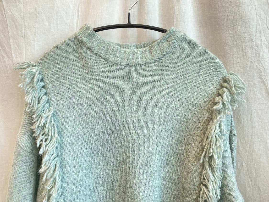 COEN 민트 울혼방 니트(F) 상품이미지3