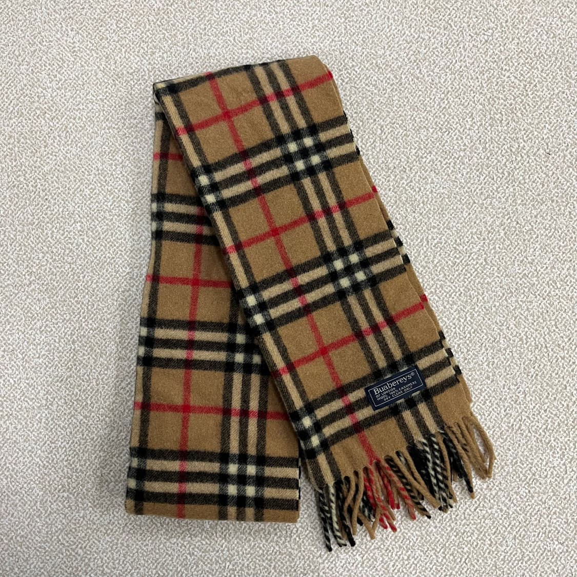 [실측확인] 클래식 노바체크 머플러 목도리 0106M1 상품이미지1