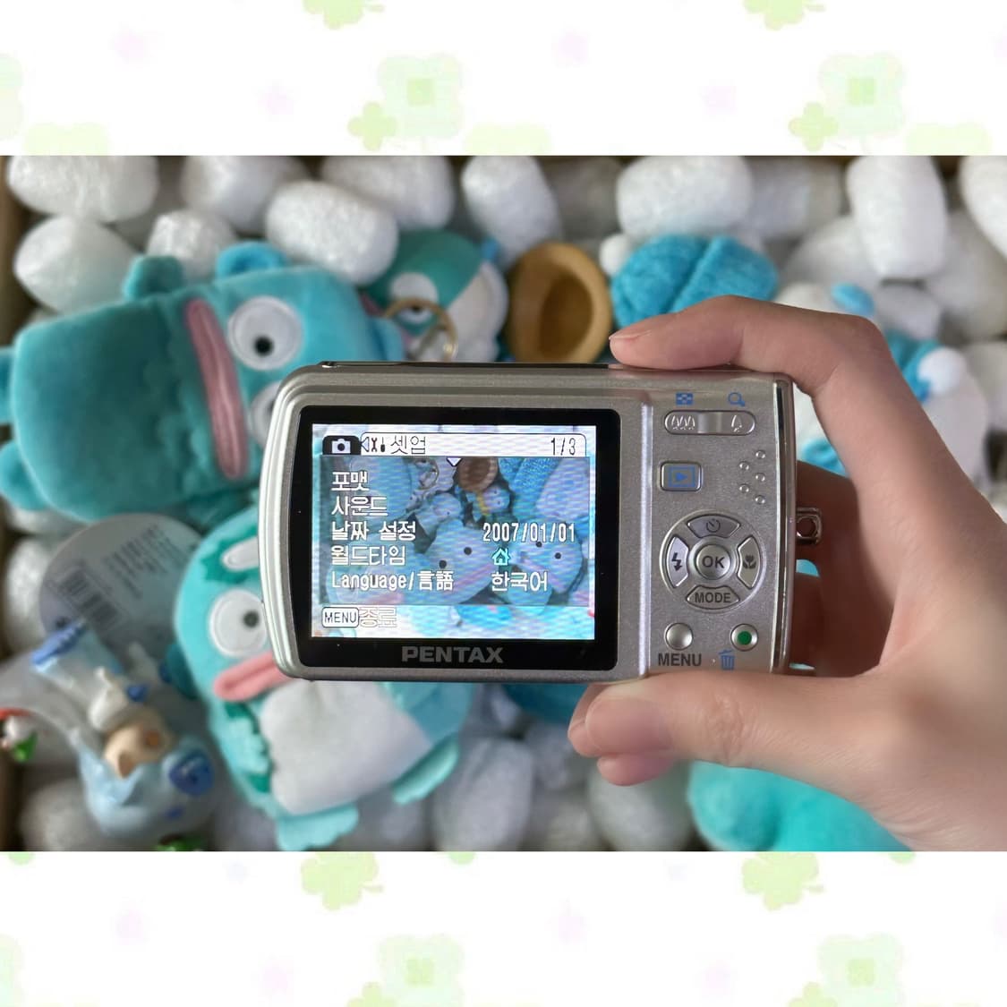 [*입문!🍀/한국어⭕️] 펜탁스 옵티오 M40 빈티지 카메라 디카 상품이미지5