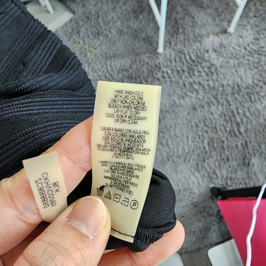 캘빈클라인 블랙 민소매 원피스 상품이미지7