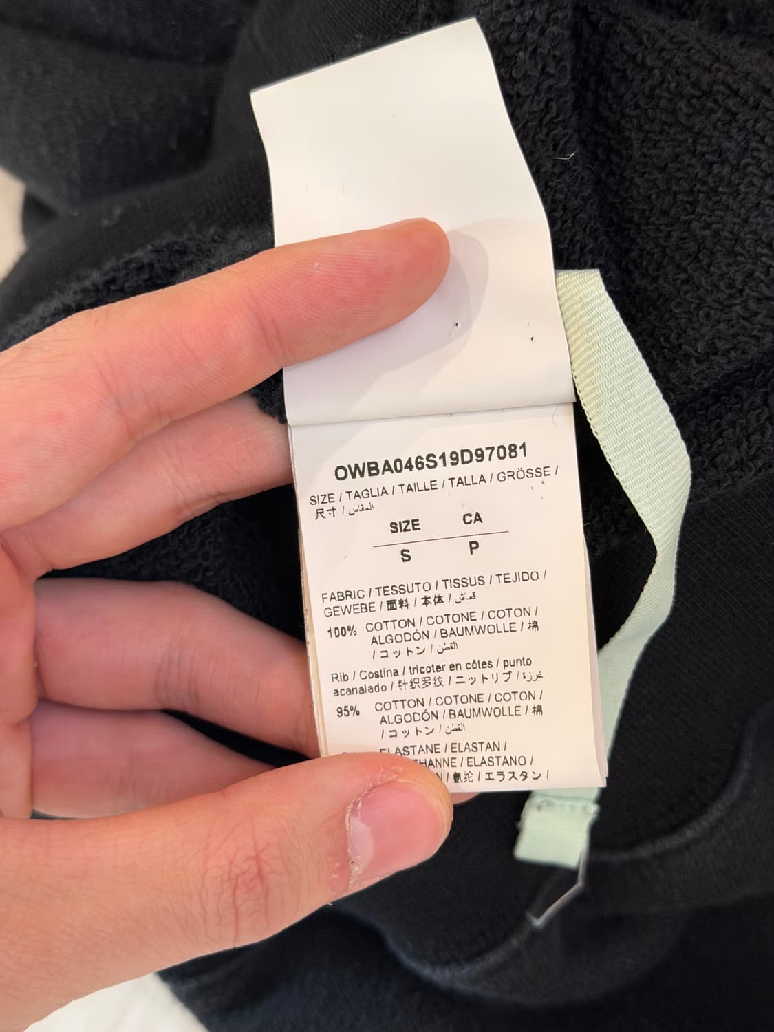 정품) 오프화이트 19ss woman 프린팅 맨투맨 상품이미지6