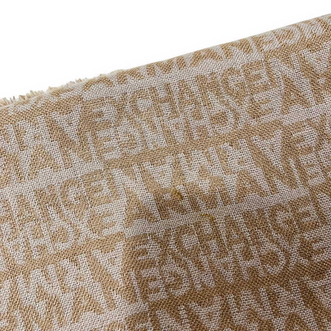 아르마니 익스체인지 스펠아웃 로고 빈티지 머플러 상품이미지5