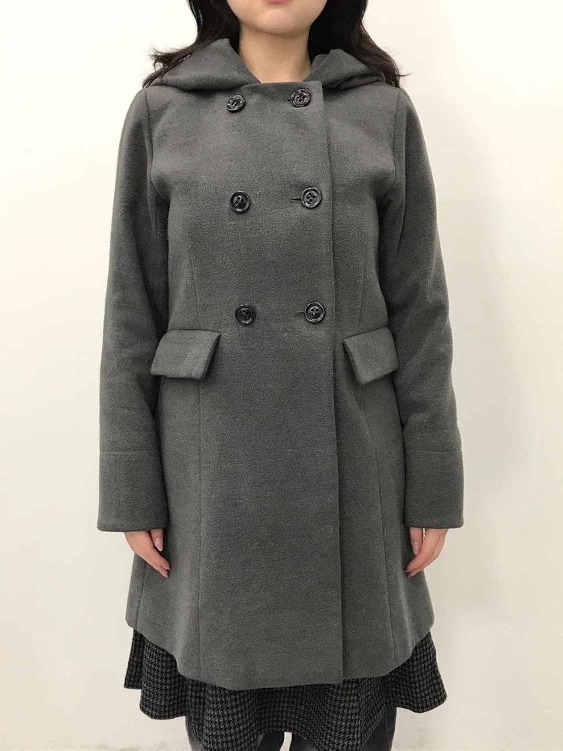 Alicia PAGEBOY Hooded Double Coat 상품이미지2