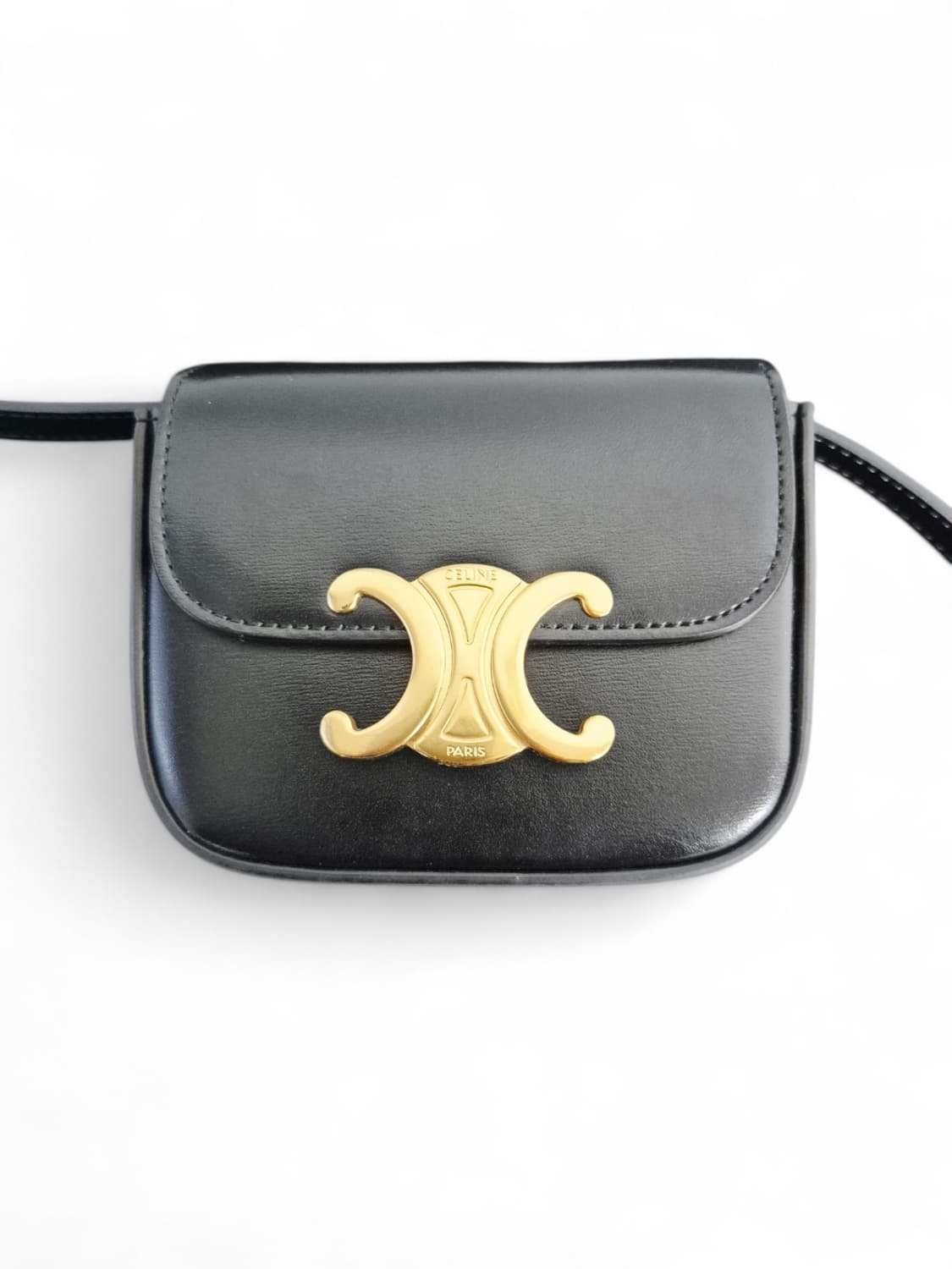 셀린느 트리옹프 미니백 블랙 상품이미지3