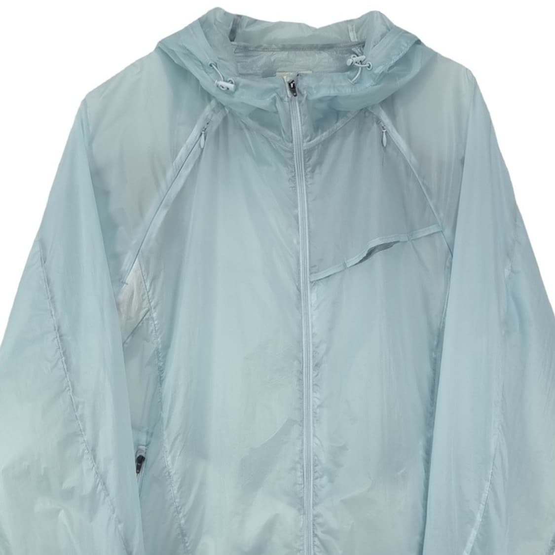 [엑슬림] 시놉시스 2 후드 바람막이 자켓 스카이블루 P01178 상품이미지4