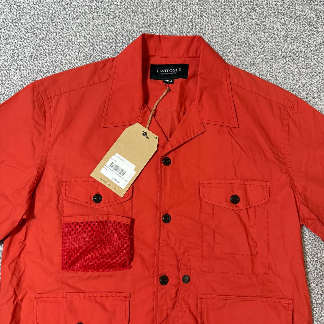 [정가 21만원 새상품] 이스트로그 유틸리티 반팔 셔츠 상품이미지3