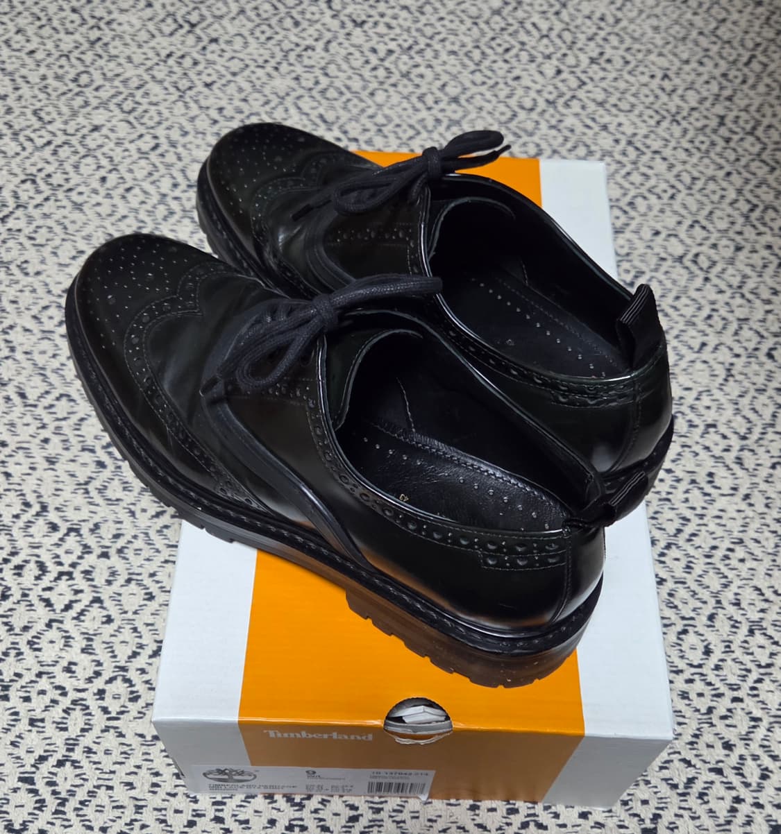 자라 ZARA 캐주얼 윙팁 더비 블랙 43 상품이미지2