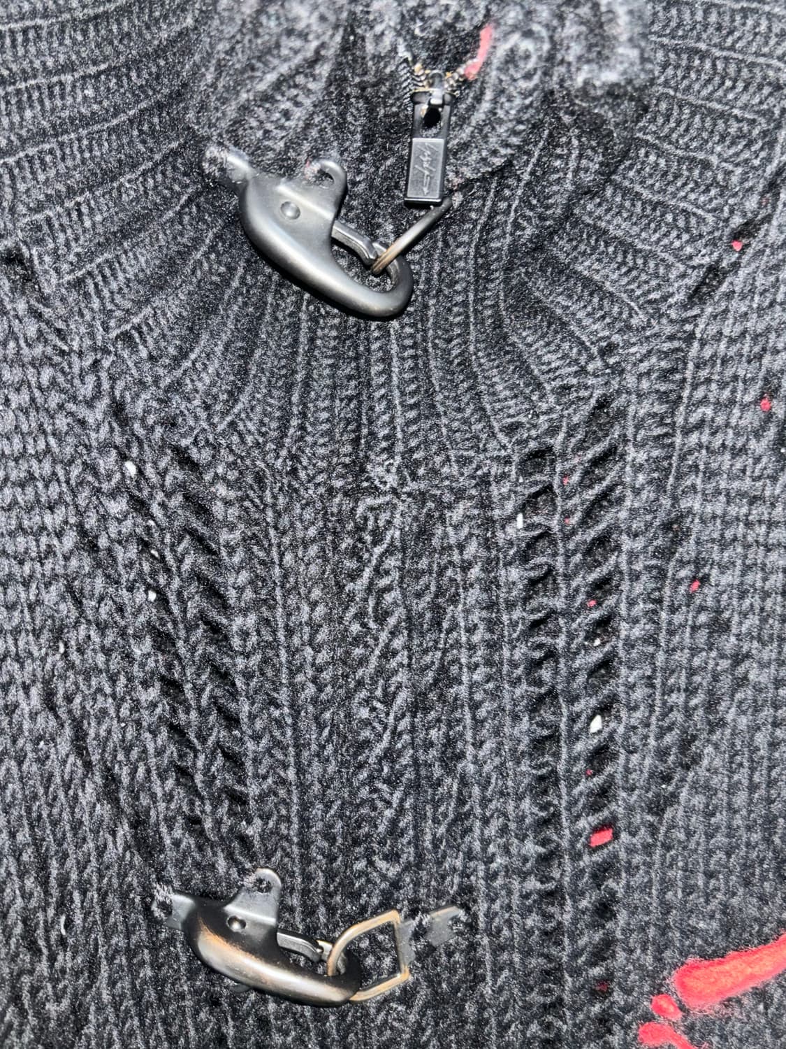 요지아마모토 뿌르옴므 파이어맨 울 코트 상품이미지4