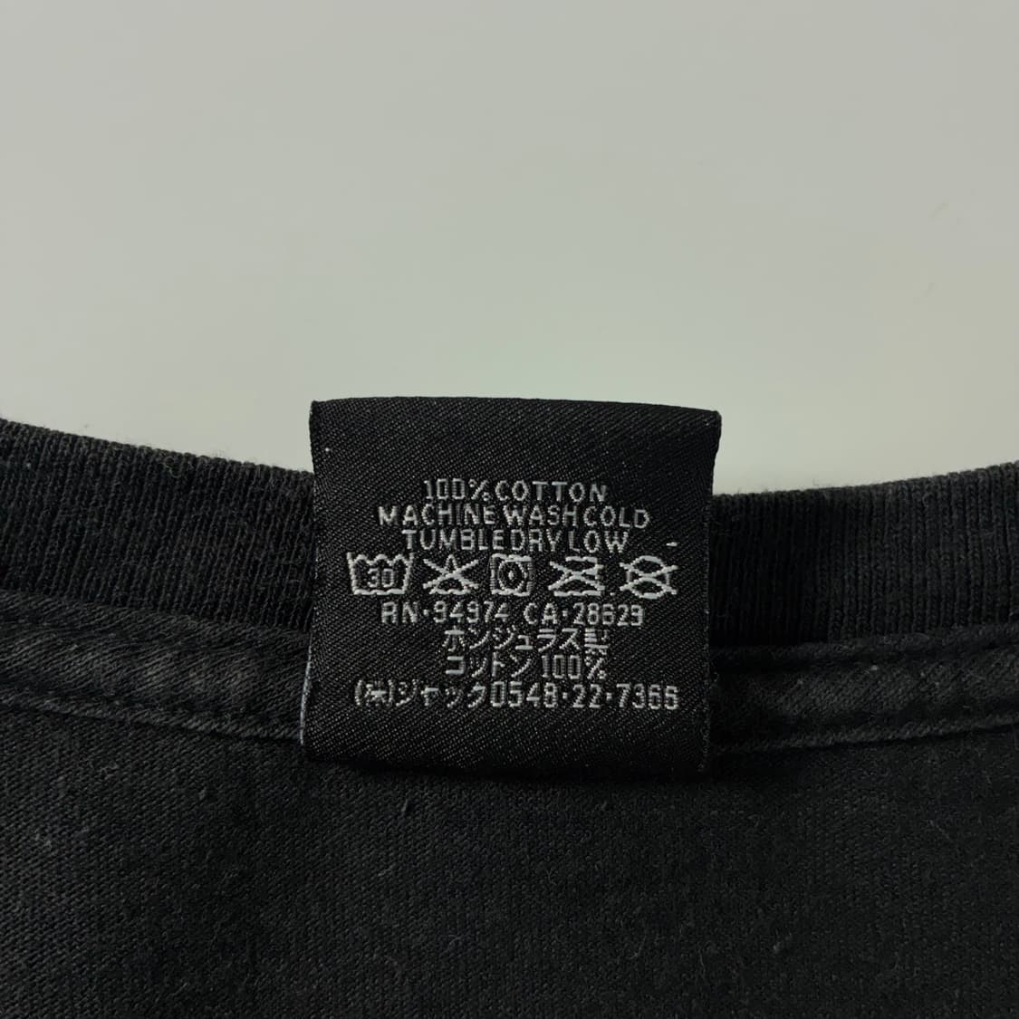 Stussy  스투시 서프워크 피그먼트 다이드 블랙 반팔티셔츠  상품이미지7