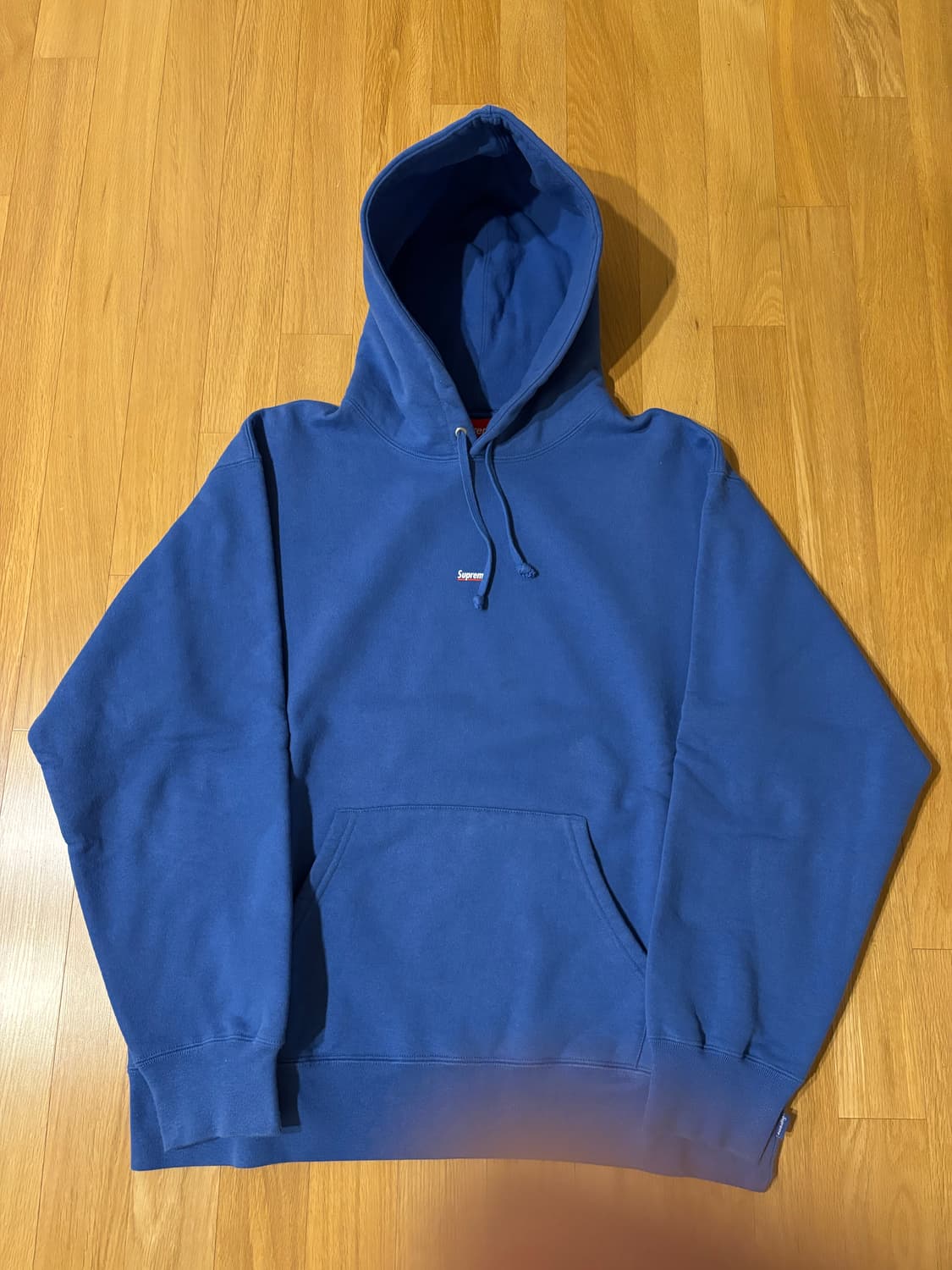 22FW 슈프림 언더라인 후드 스웻셔츠 위시드 로얄 상품이미지2