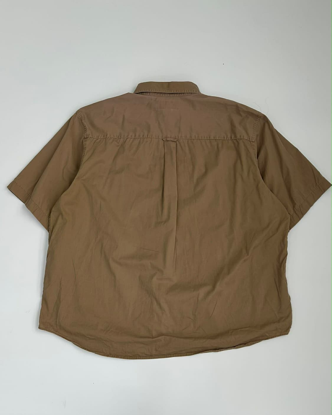 [XL] 칼하트 로고 패치 숏 슬리브 반팔 셔츠 브라운 상품이미지2