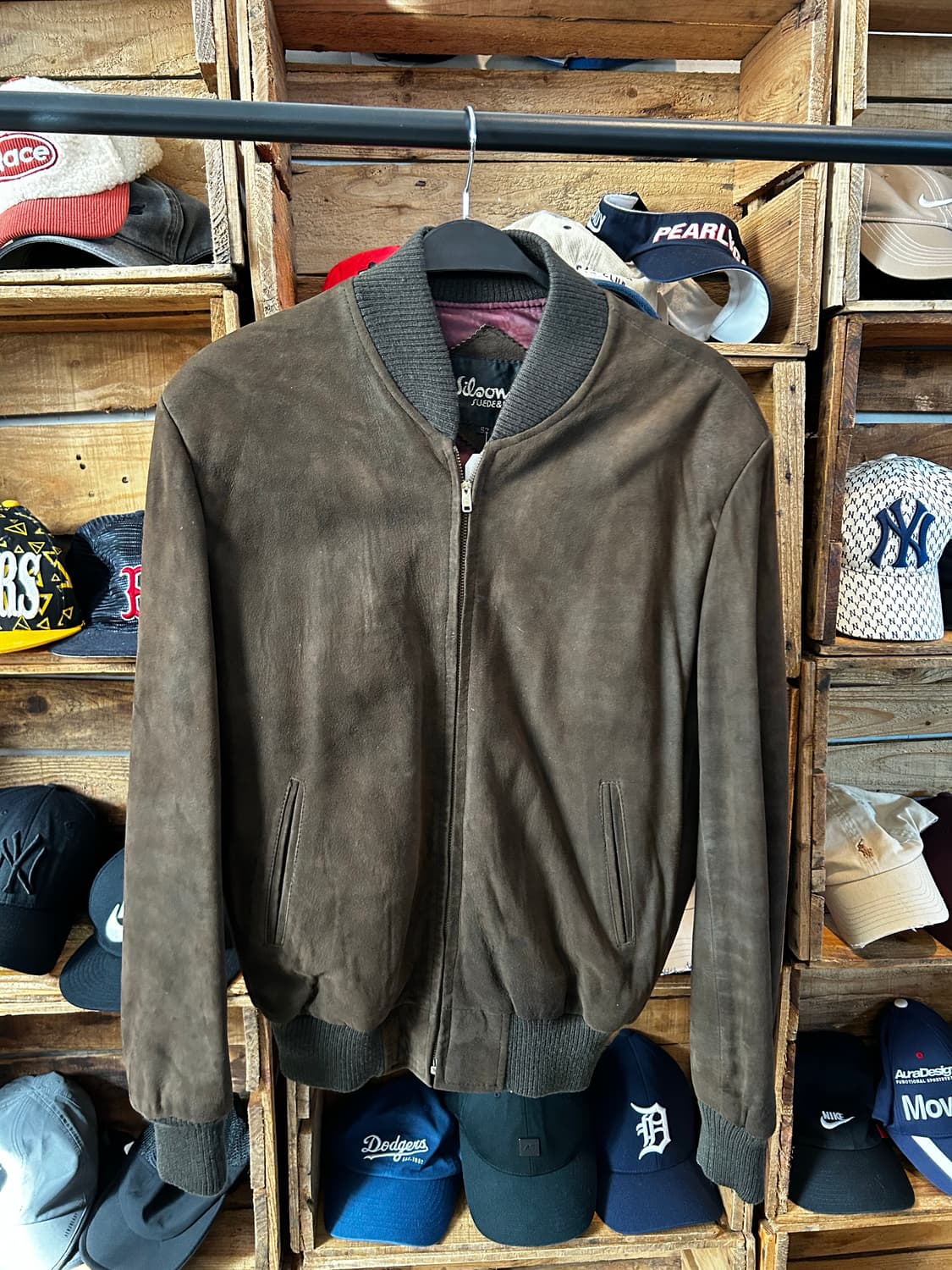 스웨이드 집업 상품이미지1