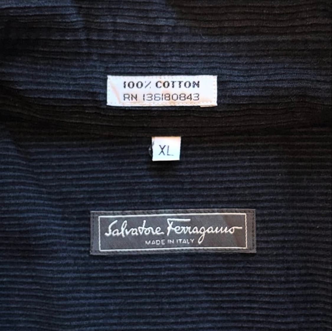 페레가모 코듀로이 셔츠 상품이미지7