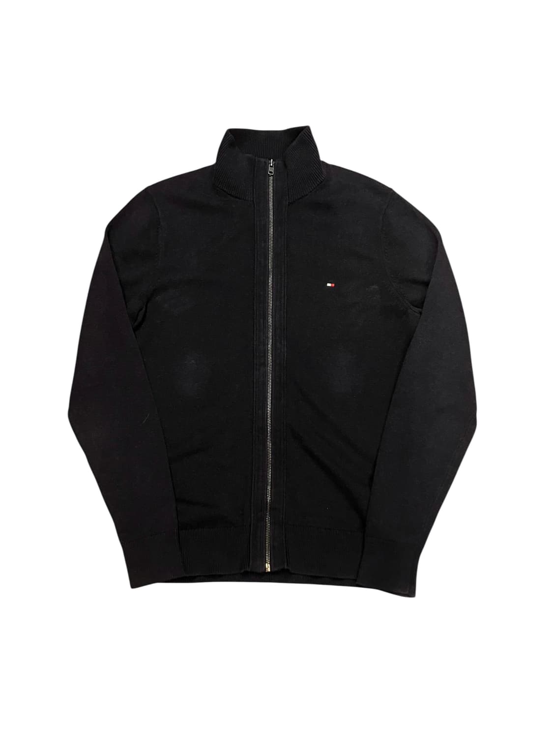 타미힐피거 니트 집업 가디건 네이비 S #csz3455 상품이미지3