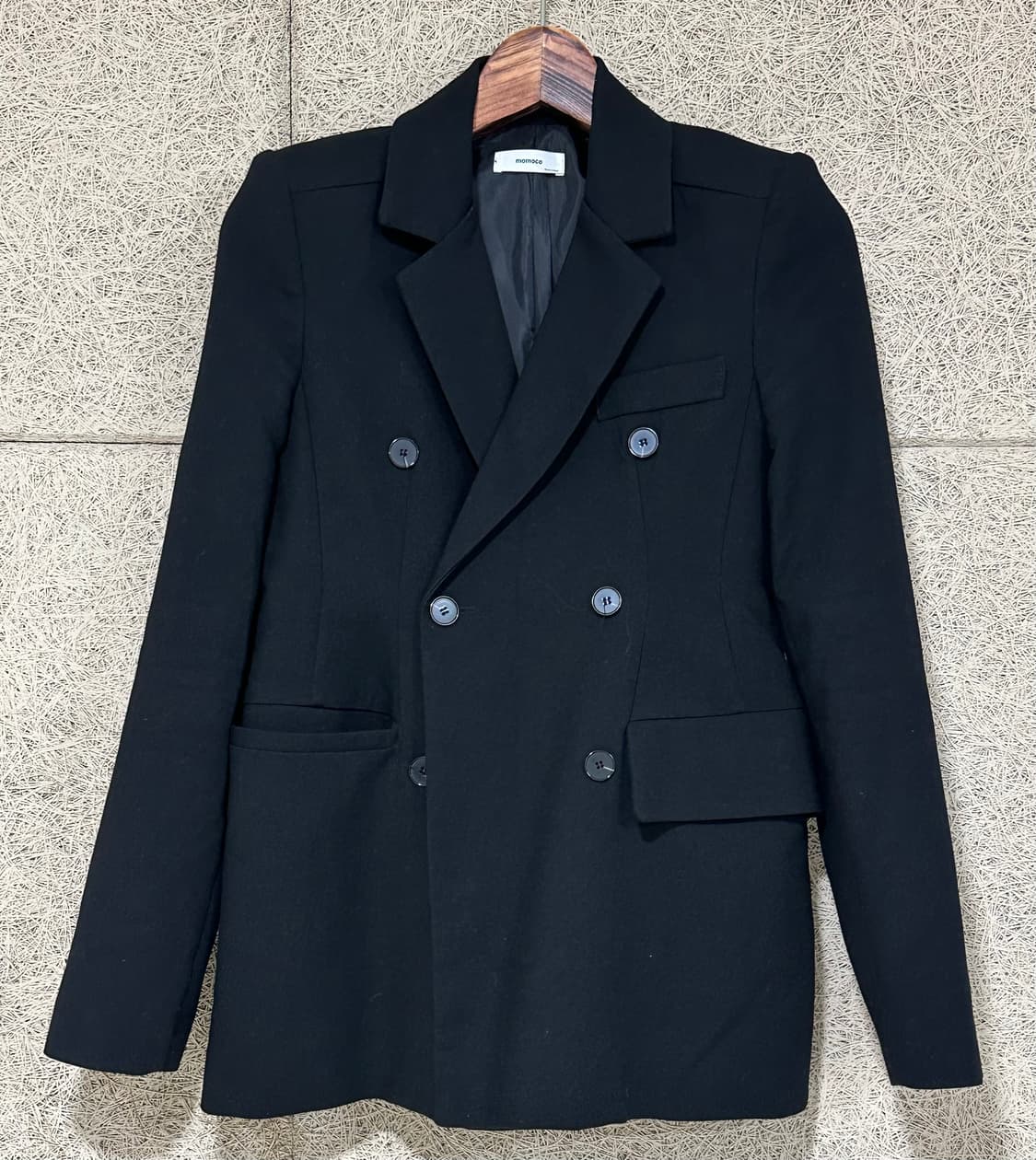 블레이저 블랙 더블 자켓 새상품 상품이미지1