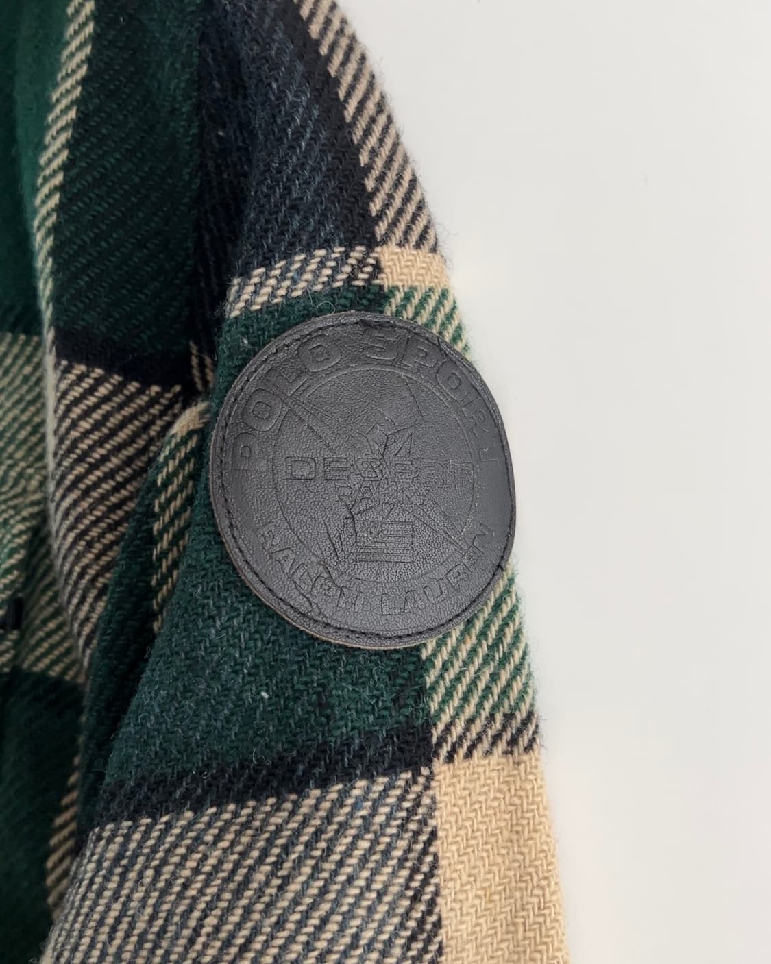 폴로스포츠 투포켓 체크 울 셔츠자켓 95 상품이미지4