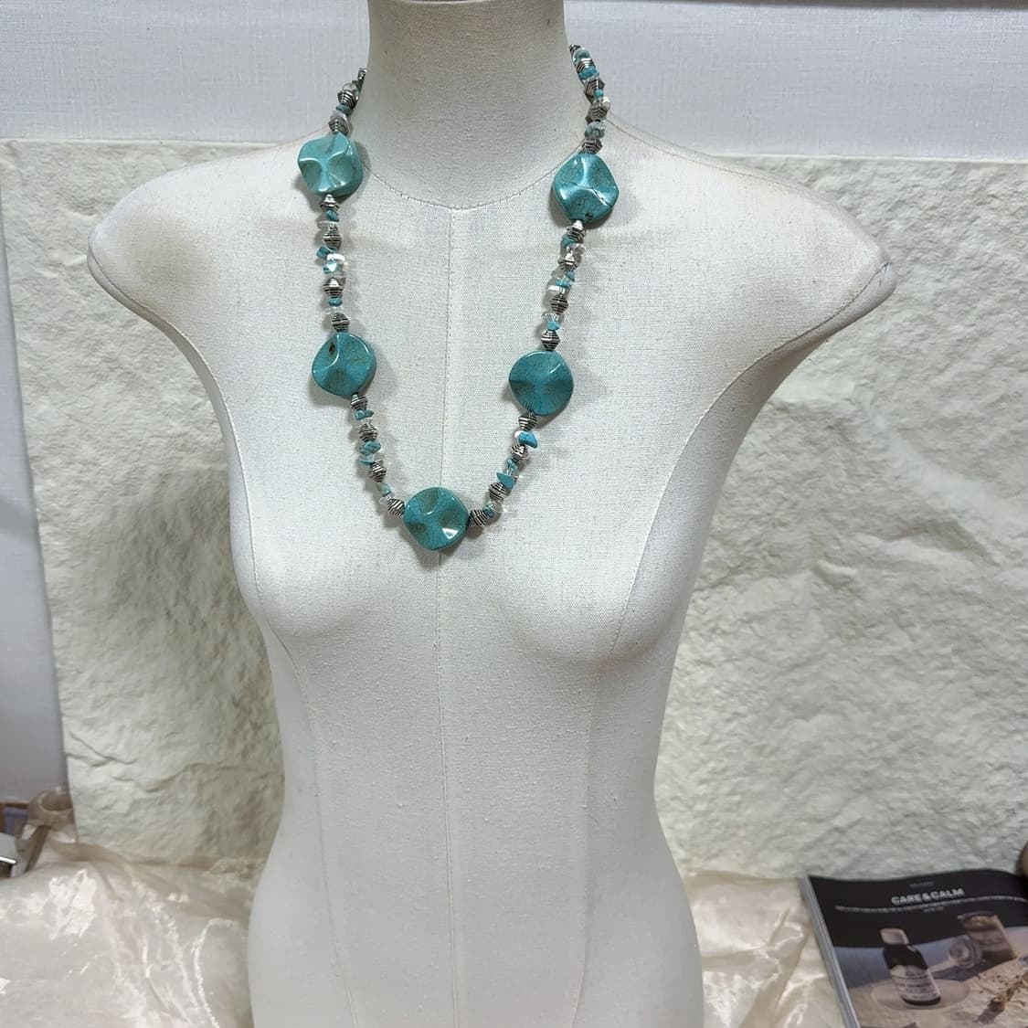 빈티지 터키석 목걸이 상품이미지1