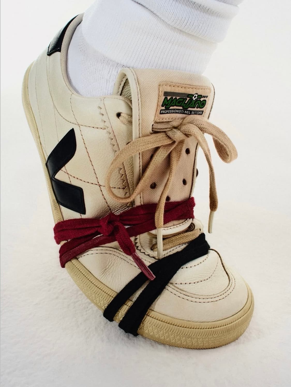 [41,42,43]마리아노 x 베자26ss panenka스니커즈/화이트 상품이미지1