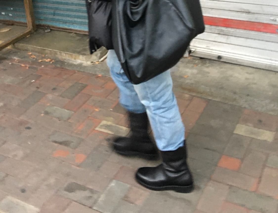 자라 레더 롱 부츠 44(285) 상품이미지3