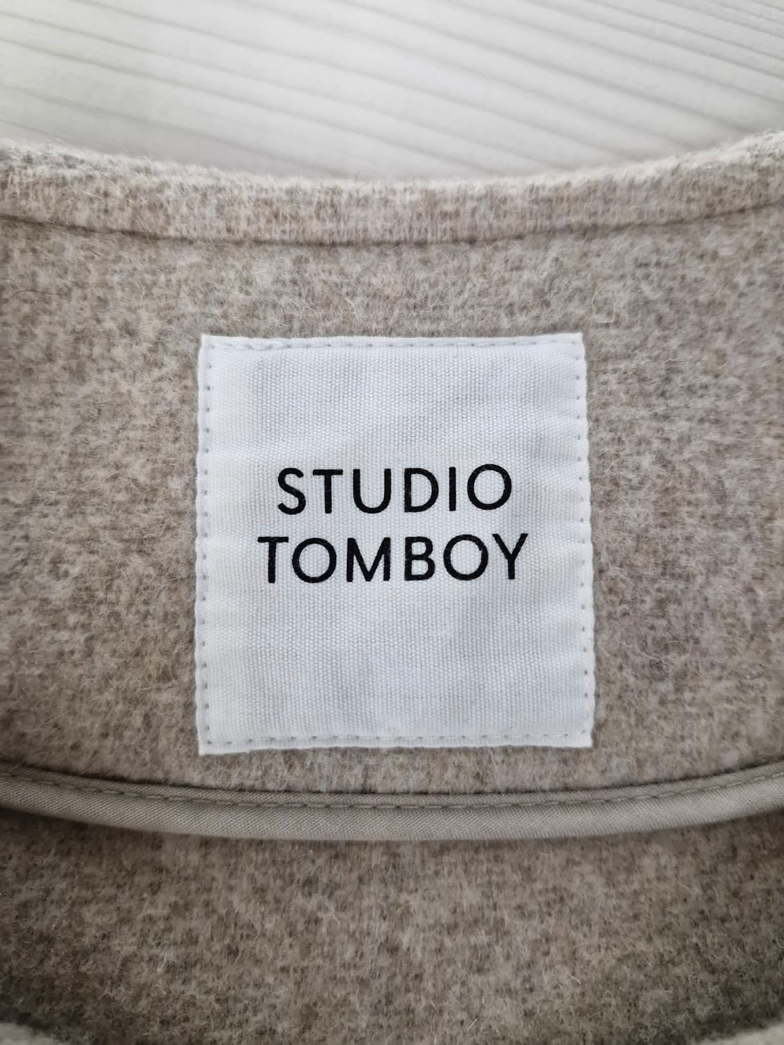 스튜디오톰보이 울 앙고라 카라리스 자켓(F) 상품이미지5