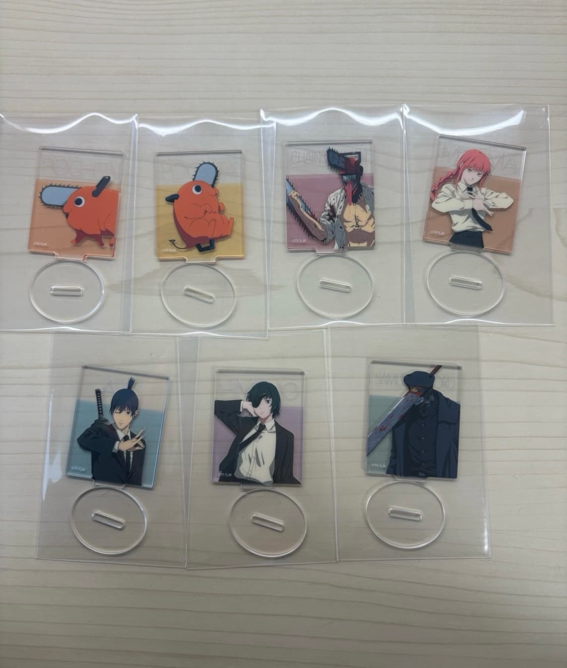 체인소맨 아크릴 7종일괄(엔스카이 정품) 상품이미지2